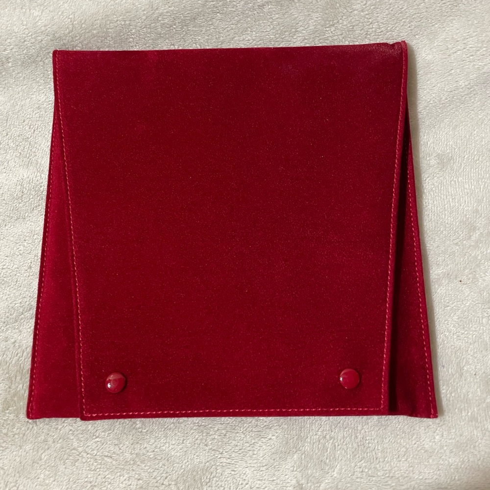 SOLD OUT Cartier original velvet pouch for necklace